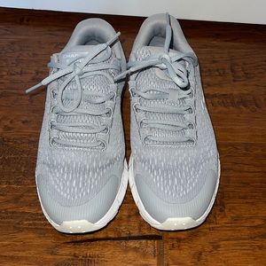 Grey Under Amour shoes